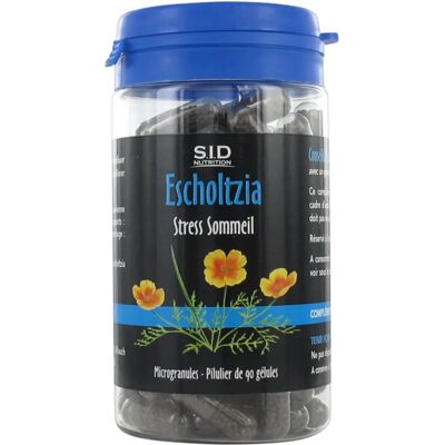 S.I.D NUTRITION Escholtzia Stress Sommeil Capsules - Produit Stress Sommeil - Publicité S.I.D NUTRITION Escholtzia Stress Sommeil Capsules - Produit Stress Sommeil - Publicité