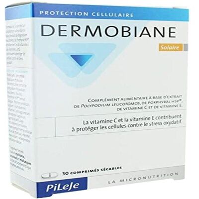 Pileje Dermobiane Solar 30 - Suplemento dietético Pileje Dermobiane Solar 30 - Suplemento dietético