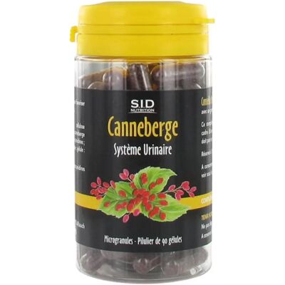 S.I.D Nutrition Système Urinaire Cranberry - 90 Gélules - Publicité S.I.D Nutrition Système Urinaire Cranberry - 90 Gélules - Publicité