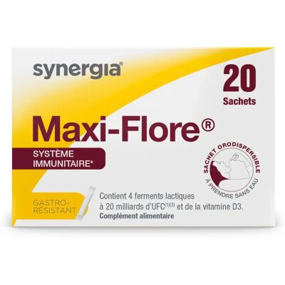 Synergia Maxi-Flore Prune - Digestion & Immunité - Publicité Synergia Maxi-Flore Prune - Digestion & Immunité - Publicité