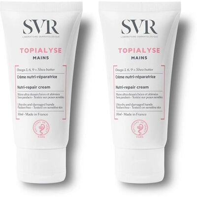 SVR Crème pour les Mains - Nourrissante & Réparatrice - 50ml - Publicité SVR Crème pour les Mains - Nourrissante & Réparatrice - 50ml - Publicité