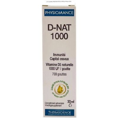 Therascience D-NAT 1000 Vitamina D3 Gotas 20ml Therascience D-NAT 1000 Vitamina D3 Gotas 20ml
