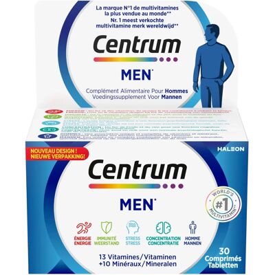 Centrum Men 30 Tabletten - Nahrungsergänzungsmittel Centrum Men 30 Tabletten - Nahrungsergänzungsmittel