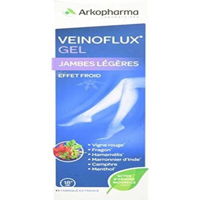 Arkopharma Veinoflux Gel - Verlicht vermoeide benen - Frankrijk Arkopharma Veinoflux Gel - Verlicht vermoeide benen - Frankrijk