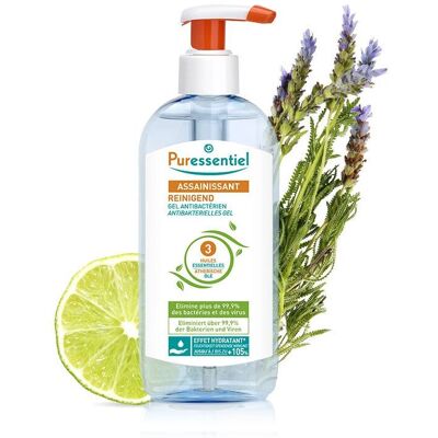 Puressentiel Handdesinfectiegel met essentiële oliën - 250 ml Puressentiel Handdesinfectiegel met essentiële oliën - 250 ml