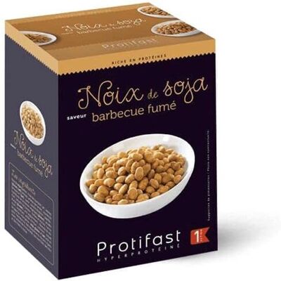 Protifast Noix de Soja Grillées - 7 Sachets - Snack Riche en Protéines - Publicité Protifast Noix de Soja Grillées - 7 Sachets - Snack Riche en Protéines - Publicité