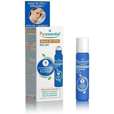 Puressentiel Roll-on Dor de Cabeça - 5 ml - Alívio Natural Puressentiel Roll-on Dor de Cabeça - 5 ml - Alívio Natural