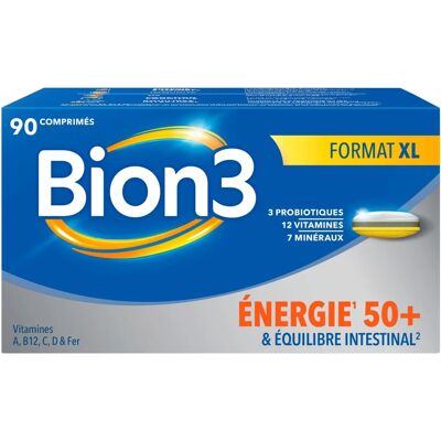 Merck Bion 3 Vitalité 50+ - Vitamines & Compléments - Publicité Merck Bion 3 Vitalité 50+ - Vitamines & Compléments - Publicité