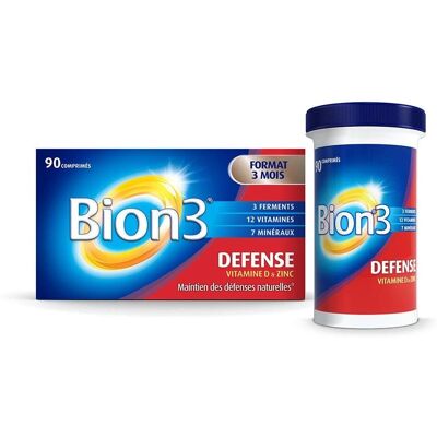 Merck Bion 3 Défense Adultes - Complément Alimentaire - Publicité Merck Bion 3 Défense Adultes - Complément Alimentaire - Publicité