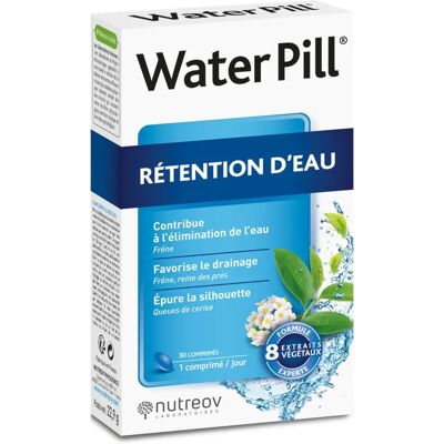 Nutreov WaterPill Rétention d'Eau - 30 Comprimés - Publicité Nutreov WaterPill Rétention d'Eau - 30 Comprimés - Publicité