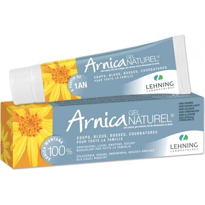 Lehning Gel Naturale di Arnica - Sollievo da contusioni e gonfiori Lehning Gel Naturale di Arnica - Sollievo da contusioni e gonfiori