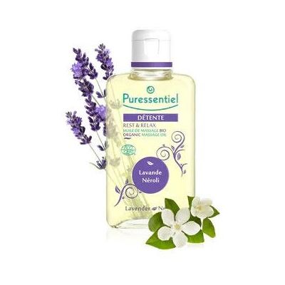Puressentiel 6297550 Ekologisk Avslappnande Massageolja Lavendel/Neroli - Massageolja Puressentiel 6297550 Ekologisk Avslappnande Massageolja Lavendel/Neroli - Massageolja
