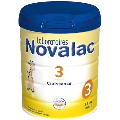 Novalac 3 (800g) - Publicité Novalac 3 (800g) - Publicité