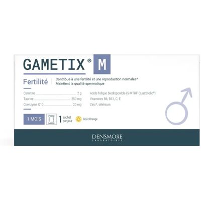 Densmore Gametix M - Complément pour la fertilité masculine - Publicité Densmore Gametix M - Complément pour la fertilité masculine - Publicité