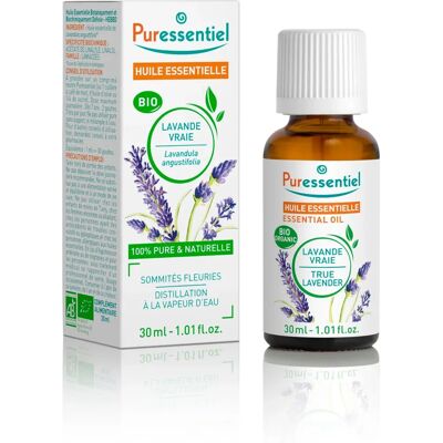 Puressentiel Bio Lavendel Ätherisches Öl 30ml - Ätherisches Öl Puressentiel Bio Lavendel Ätherisches Öl 30ml - Ätherisches Öl