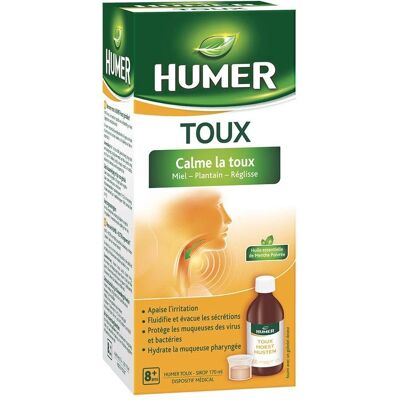 Humer Modell - Natürlicher Hustensirup - 170 ml Humer Modell - Natürlicher Hustensirup - 170 ml
