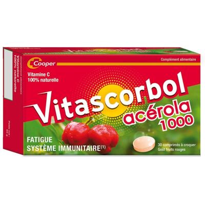 Acerola 1000 30 Capsules - Compléments - Publicité Acerola 1000 30 Capsules - Compléments - Publicité