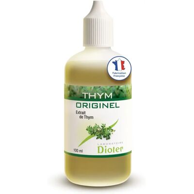 Extrait liquide de thym original Dioter - Complément alimentaire - Publicité Extrait liquide de thym original Dioter - Complément alimentaire - Publicité