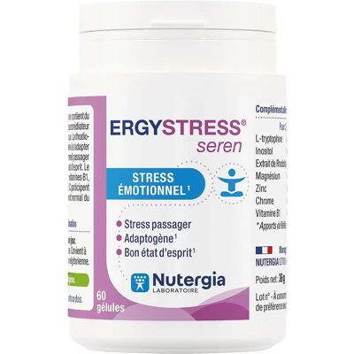 Nutergia Rhodiola Stress Support - 60 Capsules Nutergia Rhodiola Stress Support - 60 Capsules