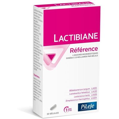 Pileje Lactibiane Reference - Capsules probiotiques - Soutient la santé intestinale - Publicité Pileje Lactibiane Reference - Capsules probiotiques - Soutient la santé intestinale - Publicité