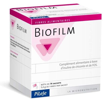 Pileje Biofilm Prébiotiques 14 Sachets - Compléments pour la santé intestinale - Publicité Pileje Biofilm Prébiotiques 14 Sachets - Compléments pour la santé intestinale - Publicité