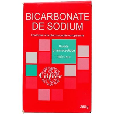 GIFRER Bicarbonate de Sodium 250g - Hygiène & Soins - Publicité GIFRER Bicarbonate de Sodium 250g - Hygiène & Soins - Publicité