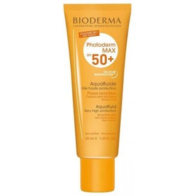 Bioderma Photoderm Max SPF 50+ Tinted Aquafluid - Protector solar Bioderma Photoderm Max SPF 50+ Tinted Aquafluid - Protector solar
