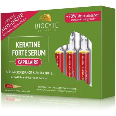 Biocyte Keratin Forte Serum 5x9mL - Sérum capilar Biocyte Keratin Forte Serum 5x9mL - Sérum capilar