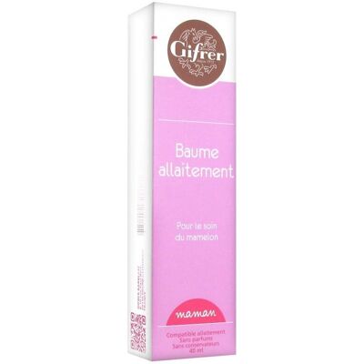 Baume Allaitement Gifrer - Huile d'Olive & Cire d'Abeille - Soin Mamelon - Publicité Baume Allaitement Gifrer - Huile d'Olive & Cire d'Abeille - Soin Mamelon - Publicité