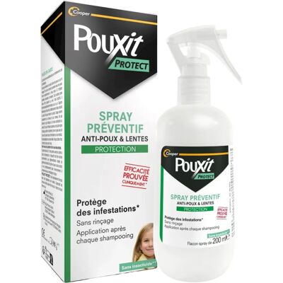 Pouxit Protect Spray - Préventif anti-poux - 200ml - Publicité Pouxit Protect Spray - Préventif anti-poux - 200ml - Publicité