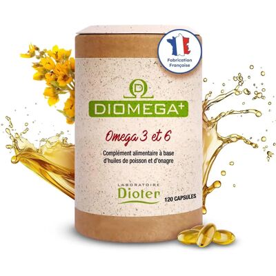 Dioter Diomega Balance Omega 3 & 6 - Complément Alimentaire - Publicité Dioter Diomega Balance Omega 3 & 6 - Complément Alimentaire - Publicité