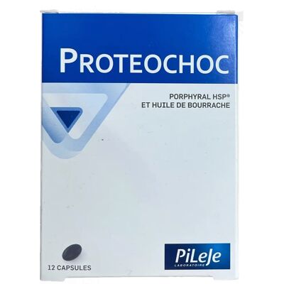 Pileje Proteochoc - Capsules de récupération - Complément alimentaire - Publicité Pileje Proteochoc - Capsules de récupération - Complément alimentaire - Publicité