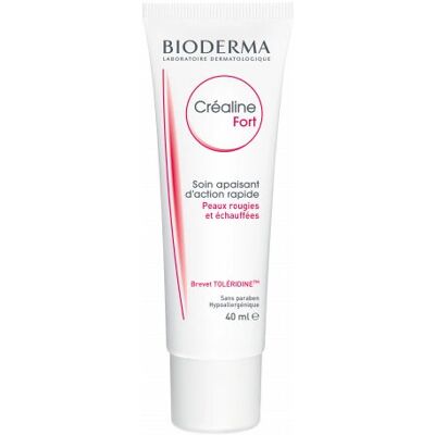 Bioderma Crealine Fort Crème Apaisante Visage - Publicité Bioderma Crealine Fort Crème Apaisante Visage - Publicité