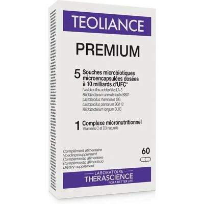 Therascience Teoliance Probiotici - 60 Capsule Therascience Teoliance Probiotici - 60 Capsule