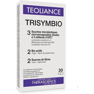 Therascience Trisymbio - Supporto digestivo - 30 capsule Therascience Trisymbio - Supporto digestivo - 30 capsule