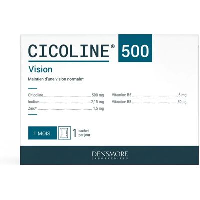 Densmore Cicoline 500 - Complément pour vision normale - Publicité Densmore Cicoline 500 - Complément pour vision normale - Publicité