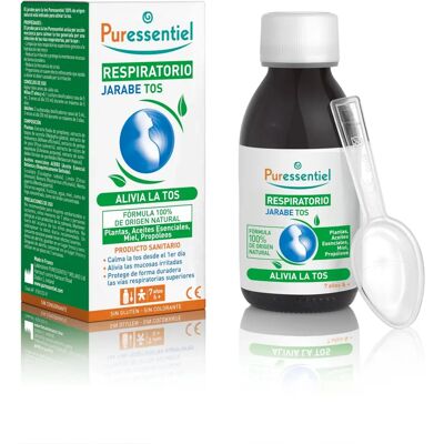 Sirop Respiratoire Puressentiel - Soulagement Naturel de la Gorge et Toux - Publicité Sirop Respiratoire Puressentiel - Soulagement Naturel de la Gorge et Toux - Publicité