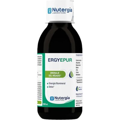 Nutergia Ergyepur - Lever Detox Supplement - 250ml Vloeistof Nutergia Ergyepur - Lever Detox Supplement - 250ml Vloeistof