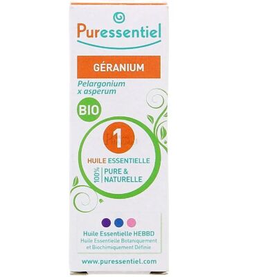 Huile Essentielle de Géranium Puressentiel 5 ml - Huile Essentielle Huile Essentielle de Géranium Puressentiel 5 ml - Huile Essentielle