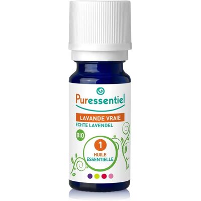 Olio Essenziale di Lavanda Biologico Puressentiel 10ml - Rilassante & Naturale Olio Essenziale di Lavanda Biologico Puressentiel 10ml - Rilassante & Naturale