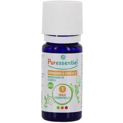 Aceite Esencial Bio de Romero Cineol Puressentiel 10ML - Aromaterapia Natural Aceite Esencial Bio de Romero Cineol Puressentiel 10ML - Aromaterapia Natural