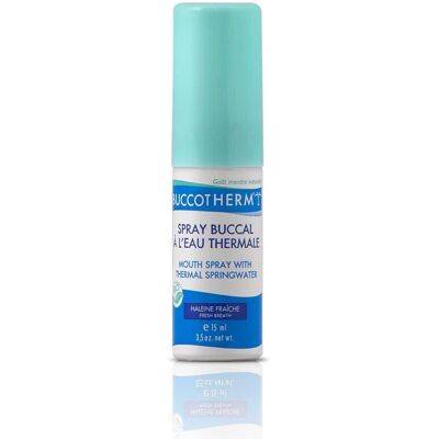Spray buccal bio Buccotherm - Haleine fraîche - Publicité Spray buccal bio Buccotherm - Haleine fraîche - Publicité