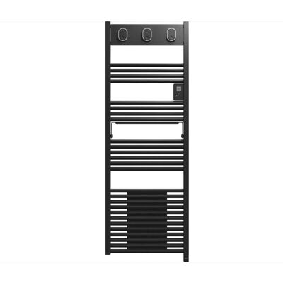 Sauter Radiateur sèche-serviettes anthracite 1750W - MARAPI - Publicité Sauter Radiateur sèche-serviettes anthracite 1750W - MARAPI - Publicité