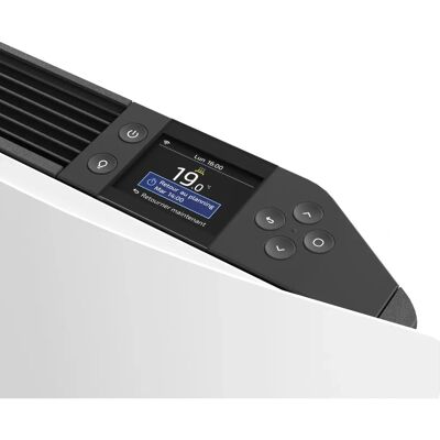 Radiateur Électrique Atlantic Divali Neo - Blanc Carat - 2000W - Type de chauffage - Publicité Radiateur Électrique Atlantic Divali Neo - Blanc Carat - 2000W - Type de chauffage - Publicité