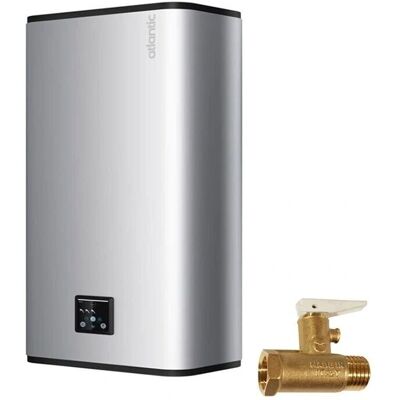 Atlantic Modèle 831181 - Chauffe-eau 50L Wi-Fi Argent - Publicité Atlantic Modèle 831181 - Chauffe-eau 50L Wi-Fi Argent - Publicité