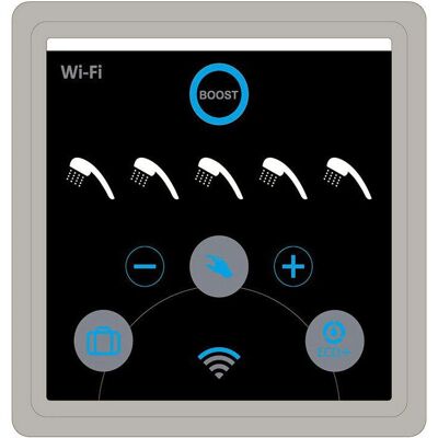 Atlantic Vertigo Steatite Wi-Fi 80 - Scaldabagno elettrico Atlantic Vertigo Steatite Wi-Fi 80 - Scaldabagno elettrico