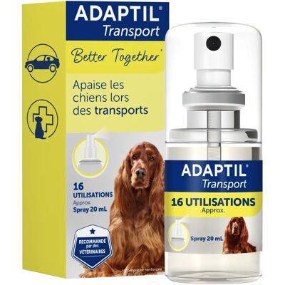 Spray Apaisant Ceva Adaptil pour Chien - 20 ml - Publicité Spray Apaisant Ceva Adaptil pour Chien - 20 ml - Publicité
