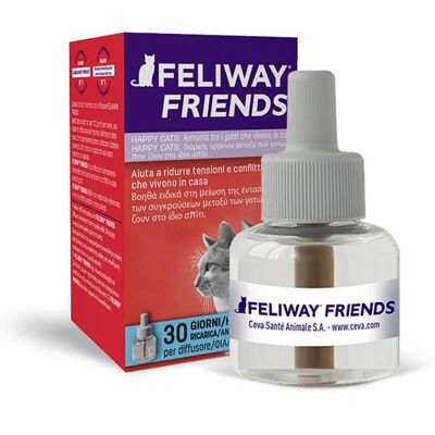 Ceva Feliway Friends Ricarica Feromoni 48ml - Armonia tra Gatti Ceva Feliway Friends Ricarica Feromoni 48ml - Armonia tra Gatti