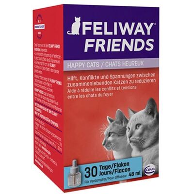 Feliway Friends - 48ml Nachfüllflasche - Konfliktreduktion bei Katzen Feliway Friends - 48ml Nachfüllflasche - Konfliktreduktion bei Katzen