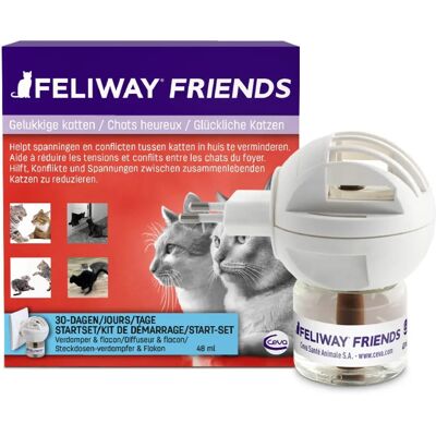 Feliway Vrienden - Startset - 48 ml - Conflictoplossing Kat Feliway Vrienden - Startset - 48 ml - Conflictoplossing Kat